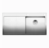 Blanco Edelstahlsp&uuml;le CLARON 5 S-IF Edelstahl, InFino Ablauf, 100/51 cm