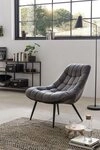 SalesFever Relaxsessel Toulon - Komfortabler Loungesessel, mit XXL-Steppung, mit