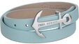 PAUL HEWITT Armband Paul Hewitt Unisex-Armband Leder, Edelstahl Anker