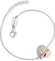 Engelsrufer Armband Herzfl&uuml;gel, mit Zirkonia (synth)