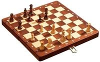 Philos Spiel, Schachspiel - Reiseschach - Deluxe - klein - Breite ca. 27 cm