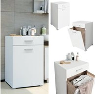 Vicco W&auml;scheschrank Matteo, Wei&szlig;, 50 x 78.5 cm (1-St)
