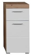 trendteam Stauraumschrank Amanda/MandoBad Badezimmerkommode Hochschrank Badregal