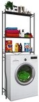 VCM Waschmaschinenumbauschrank Waschmaschine Toilette &Uuml;berbau Schrank Tubas M (1-St)