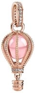Pandora Charm-Einh&auml;nger ROSE-789434C01, Reisen, Hei&szlig;luftballon, Rosa, Zirkonia