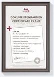 Walther Bilderrahmen Kunststoffrahmen Trendstyle KP130D 21x29,7cm stahl