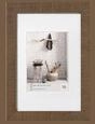 Walther Bilderrahmen Holzrahmen HO015P Home 10x15cm mittelbraun