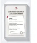 Walther Design Bilderrahmen Steel Style silberfarben (21x29,7 cm DIN A4)