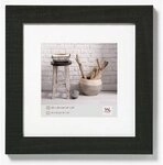 Walther Bilderrahmen Holzrahmen HO220B Home 20x20cm schwarz