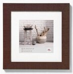 Walther Bilderrahmen Holzrahmen HO220N Home 20x20cm nussbaum