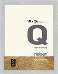 nielsen Bilderrahmen Holzrahmen 6534007 Quadrum 18x24cm silber