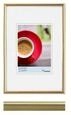 Walther Bilderrahmen Kunststoffrrahmen KG130H Galeria 21x30cm gold