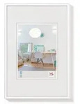 Walther Design Bilderrahmen Kunststoffrahmen New Lifestyle wei&szlig; 50x70