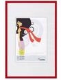 Walther Bilderrahmen Kunststoffrahmen KV045R New Lifestyle 30x45cm rot