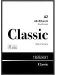nielsen Bilderrahmen Aluminium Bilderrahmen Classic, (1 St) schwarz 42 x 59.4...