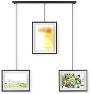 Umbra Bilderrahmen Collage Exhibit Foto, Horizontale und Schr&auml;ge Anbringung f&uuml;r 3