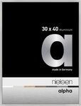 nielsen Bilderrahmen Aluminium Bilderrahmen Alpha, (1 St)