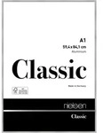 nielsen Bilderrahmen Aluminium Bilderrahmen Classic, (1 St) silberfarben 59,4 x...