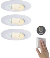 Paulmann LED Einbauleuchte EBL IP65 WhiteSwitch rd schw LED 3x550lm 5.5W 230V 92999