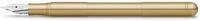 Kaweco F&uuml;llfederhalter Kaweco SUPRA F&uuml;llhalter Messing, Medium Stahl blank
