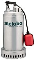 metabo Tauchpumpe 604112000 dp 28-10 s inox drainagepumpe silber