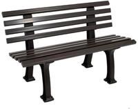 Blome Gartenbank IBIZA (1-St), Wetterfeste Parkbank 2-sitzer braun, aus