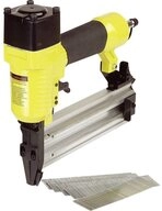 Br&uuml;der Mannesmann Werkzeuge Druckluft-Tacker Druckluft-Nagler M15350, inkl. Koffer
