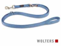 Wolters Hundeleine Führleine Professional Classic extra lang riverside blue