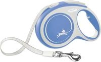 flexi Flexileine FLEXI Rollleine New COMFORT Gurt - 8m, bis 50kg Farbe: blau