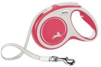 flexi Flexileine FLEXI Rollleine New COMFORT Gurt - 3m, bis 12kg Farbe: rot