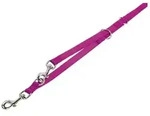 Nobby Hundeleine F&uuml;hrleine "Classic", himbeere, S, Nylon, 3-fach verstellbar...