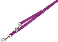 Nobby Leine Nobby F&uuml;hrleine "Classic Reflect SOFT", Nylon, 3-fach verstellbar