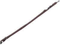 Nobby Hundeleine F&uuml;hrleine Velours braun (Root)