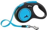 flexi Flexileine Flexi New Classic Neon Gurt-Roll-Leine Gr&ouml;&szlig;e: S / Blau