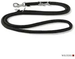 Wolters Hundeleine F&uuml;hrleine K2 schwarz schwarz Ma&szlig;e: 200 cm / 13 mm