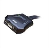 Aten CS22D 2-Port USB DVI KVM Switch Computer-Adapter