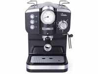 BiKitchen Espressomaschine coffee 200 - Siebträger Espressomaschine - schwarz