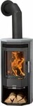 JUSTUS Kaminofen &raquo;Usedom 5 D&laquo; Speckstein Korpus Stahl, 5,5 kW, Dauerbrand,
