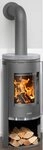 JUSTUS Kaminofen Faro 2.0, 6 kW, Zeitbrand