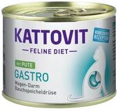 Kattovit Feline Diet Gastro mit Pute 185 g - 12 St&uuml;ck, f&uuml;r: Katze