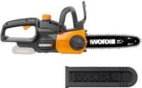 Worx Akku-Kettens&auml;ge WG322E.9, 25 cm Schwertl&auml;nge, automatische...
