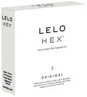 Lelo Kondome Lelo HEX Original Packung mit, 3 St., besonders d&uuml;nne Kondome mit