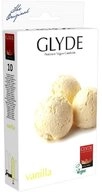 Glyde Kondome Ultra Vanilla - gelbe Kondome mit Vanille-Aroma Packung mit, 10 St.,