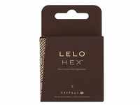 Lelo XXL-Kondome LELO HEX XL Kondome 3-er Pack
