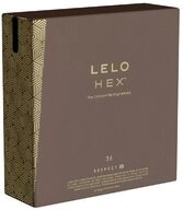 Lelo XXL-Kondome Lelo HEX Respect XL Packung mit, 36 St., gro&szlig;e und d&uuml;nne Kondome