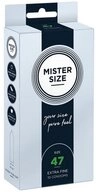 MISTER SIZE Kondome Mister Size &laquo;47&raquo; Ma&szlig;kondome - schlank & sportlich...