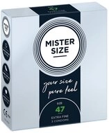 MISTER SIZE Kondome Mister Size &laquo;47&raquo; Ma&szlig;kondome - schlank & sportlich Packung mit,