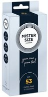 MISTER SIZE Kondome Mister Size &laquo;53&raquo; Ma&szlig;kondome - fein & gediegen Packung...