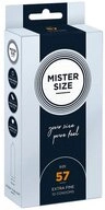 MISTER SIZE XXL-Kondome Mister Size &laquo;57&raquo; Ma&szlig;kondome - gro&szlig;z&uuml;gig & bequem...