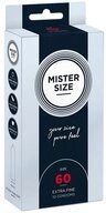 MISTER SIZE XXL-Kondome Mister Size &laquo;60&raquo; Ma&szlig;kondome - kraftvoll & sicher...